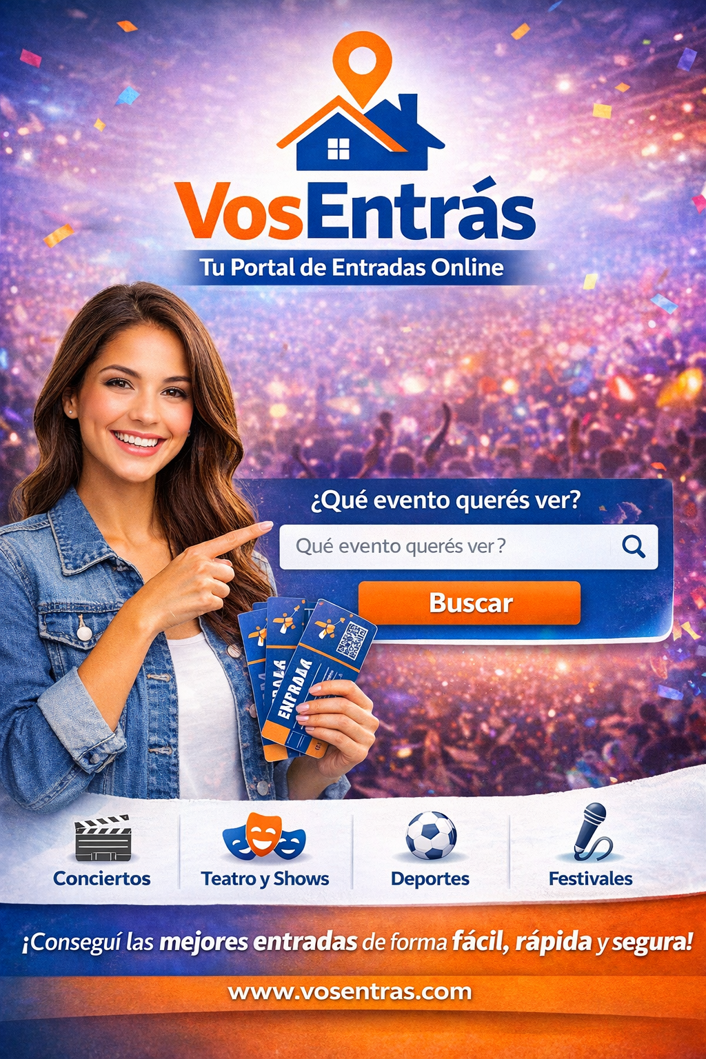 Portada de TU PLATAFORMA DE VENTAS DE ENTRADAS ONLINE